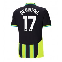 Manchester City Kevin De Bruyne #17 Replica Away Shirt 2024-25 Short Sleeve